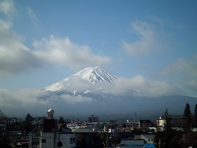 富士レークホテルからの眺め