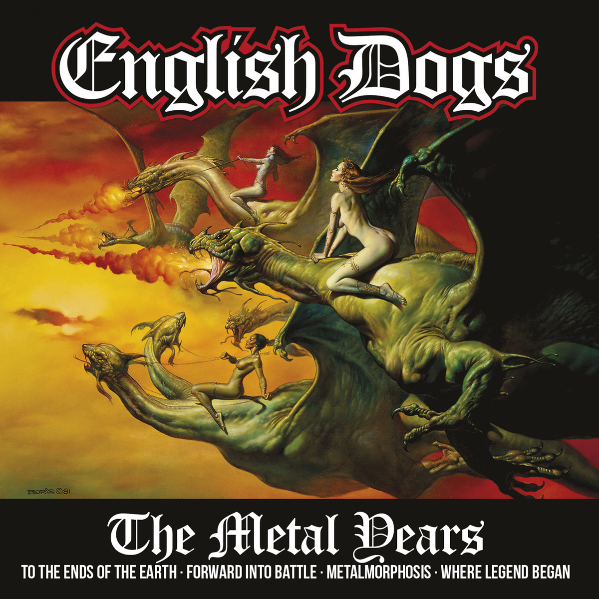 なめブログ ENGLISH DOGS『The Metal Years』