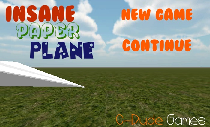 紙飛行機アップグレードゲーム Insane Paper Plane ひといきゲーム 無料ブラウザゲーム フラッシュゲーム
