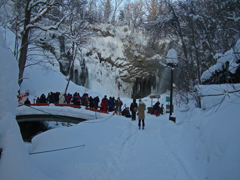 2015-01-14　アシリベツの滝