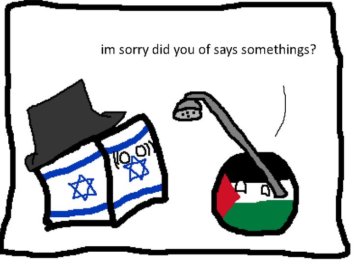 イスラエルとパレスチナの日常を描いたコミック (2)