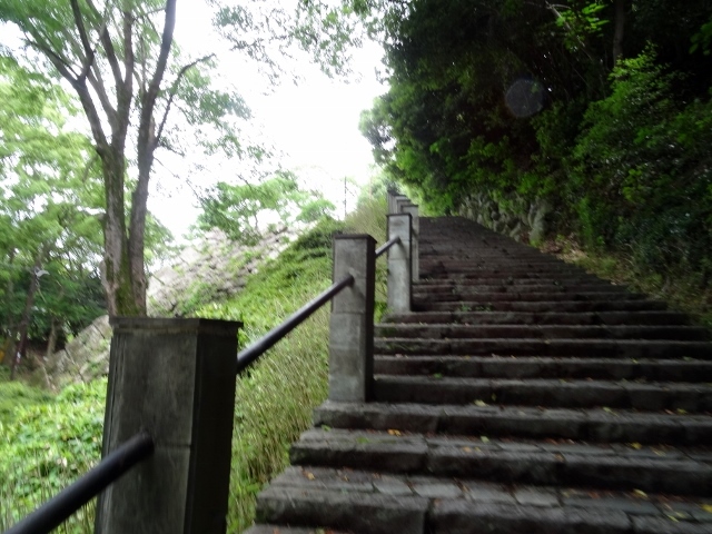 和歌山城　不明門　からの上り口