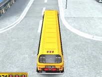 スクールバスの3D駐車ゲーム【3D Parking School Bus Mania】