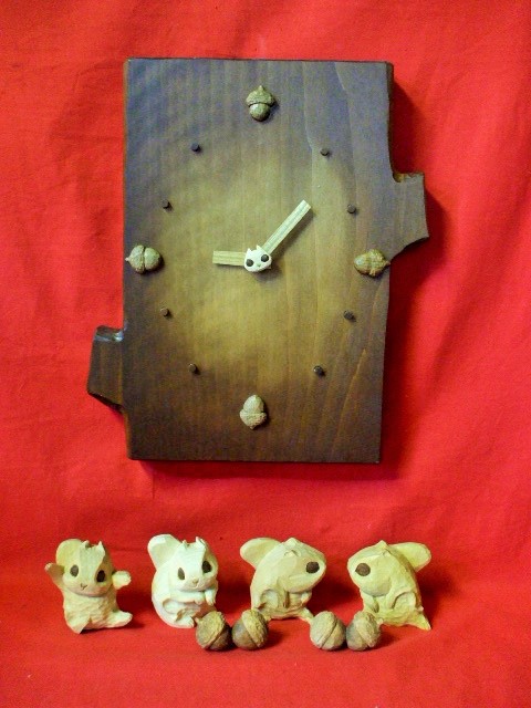 選べるモモンガの時計