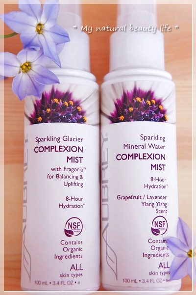 Aubrey Organics, Sparkling Mineral Water Complexion Mist, Grapefruit/Lavender Ylang Ylang Scent
